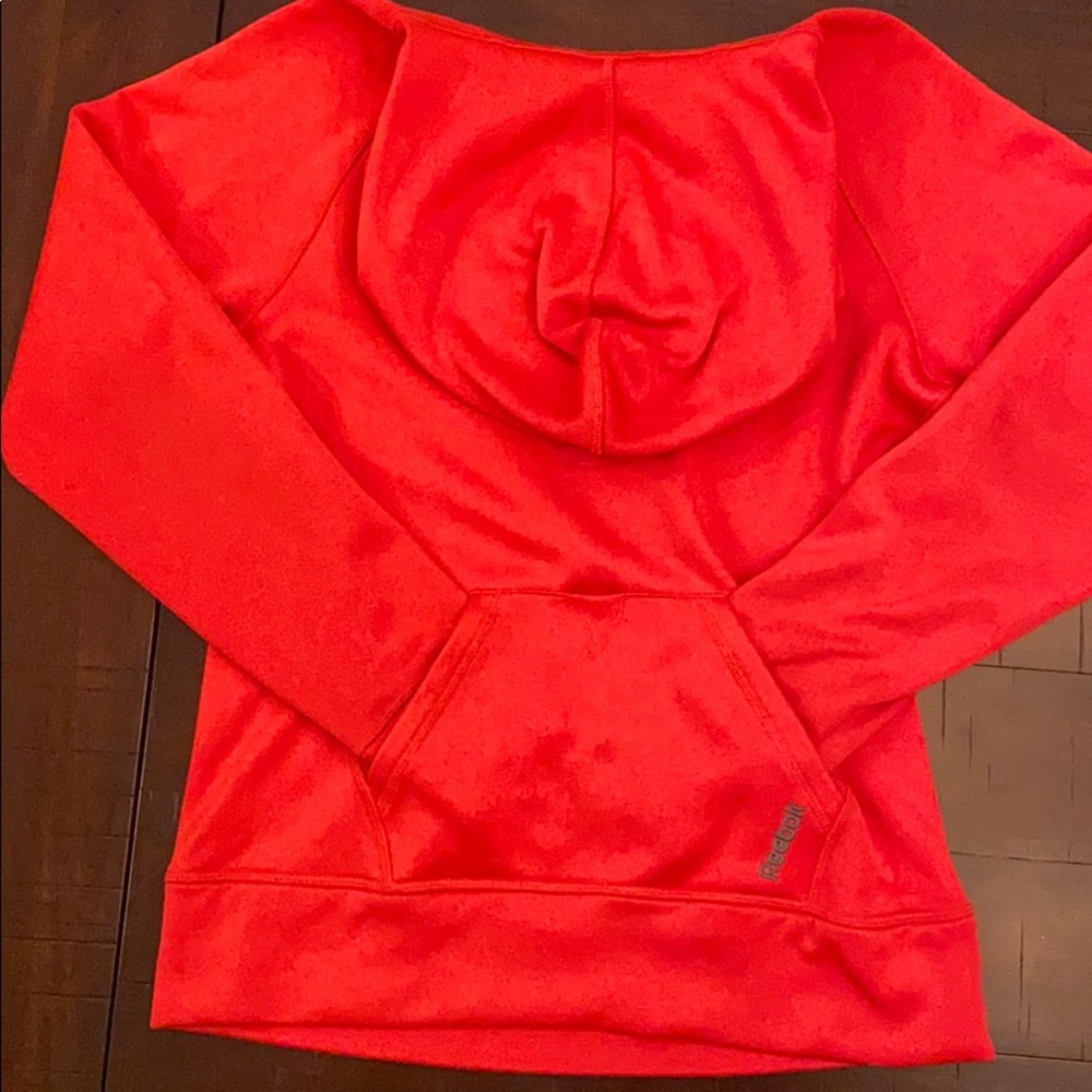 Soft red hoodie
